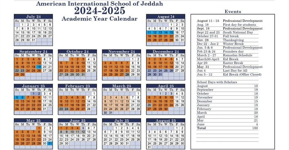 Calendar Aisj1 Aisj